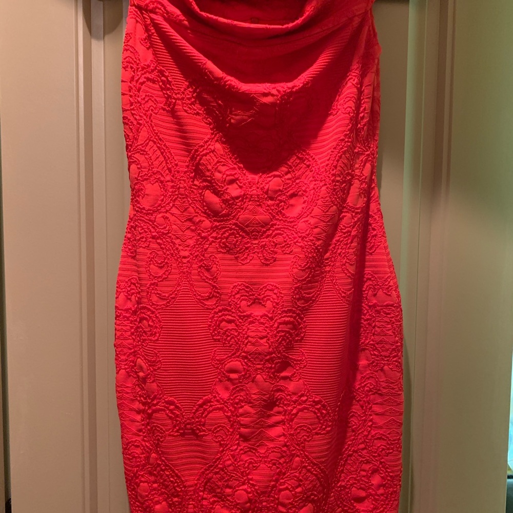 Off Shoulder Tight and Curve Enhancing Red Dress